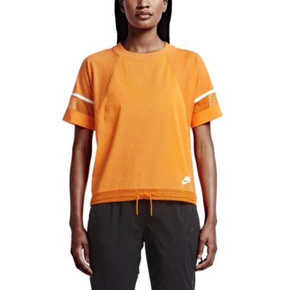 Orange Nike Bonded Tee - Picture 1 of 8